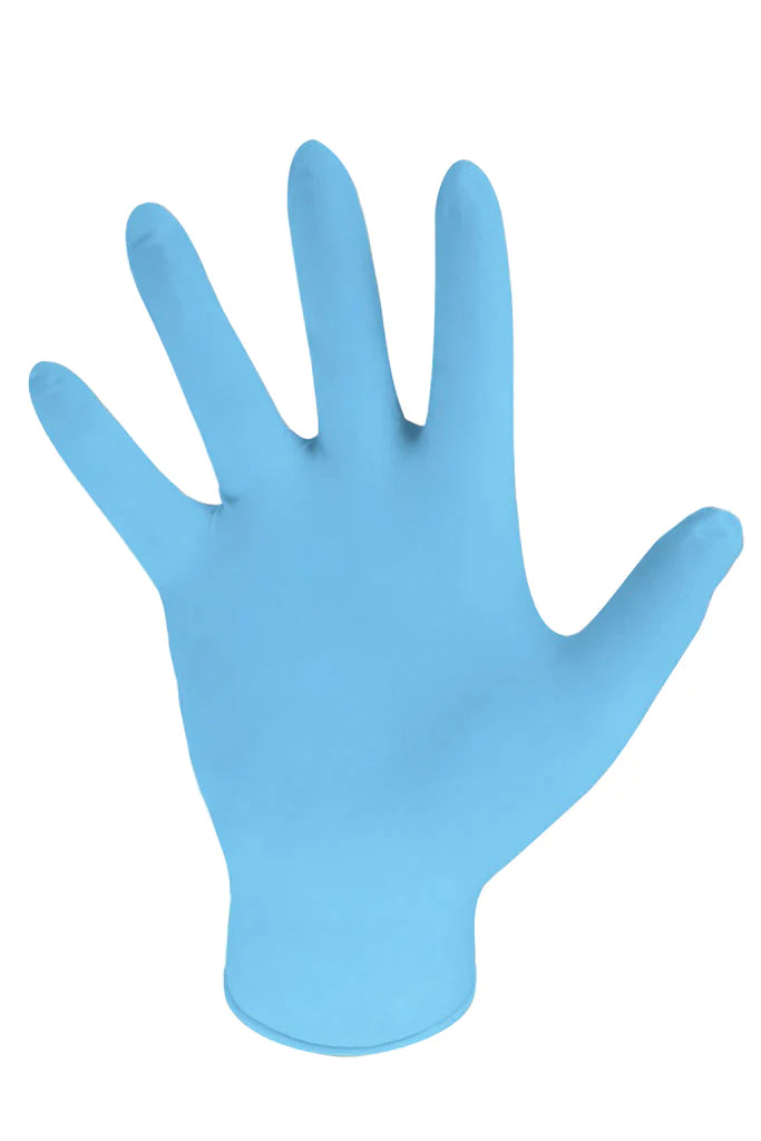 100 PH HANDSAFE GN83 NITRILE BLUE DISPOSABLE POWDER FREE GLOVES